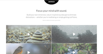 image and link to zenmix.io - Ready to reduce stress, eliminate distractions, and live with more intention? Build your own immersive, nature-inspired meditation music.
